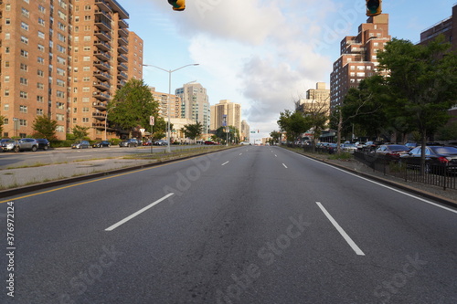 city street in new york city