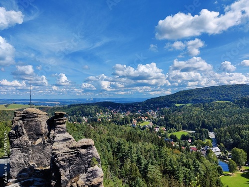 Felsenpanorama Zittauer Gebirge