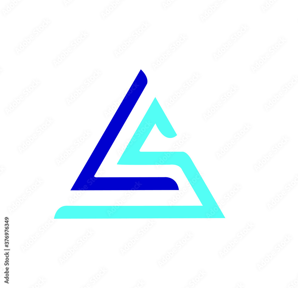 abstract triangle logo abstract triangle logo