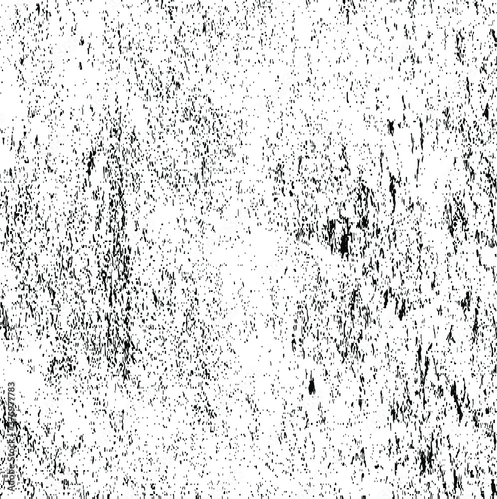 Rough black and white texture vector. Distressed overlay texture. Grunge background. Abstract textured effect. Vector Illustration. Black isolated on white background. EPS10