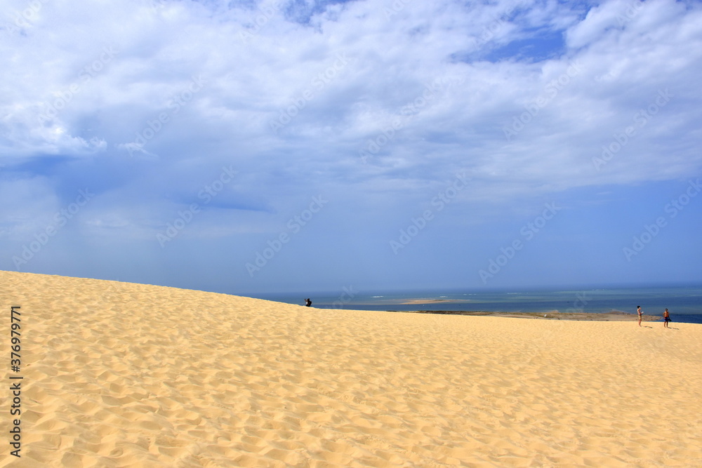 Fototapeta premium Dune du PIlat in der Bucht von Arcachon