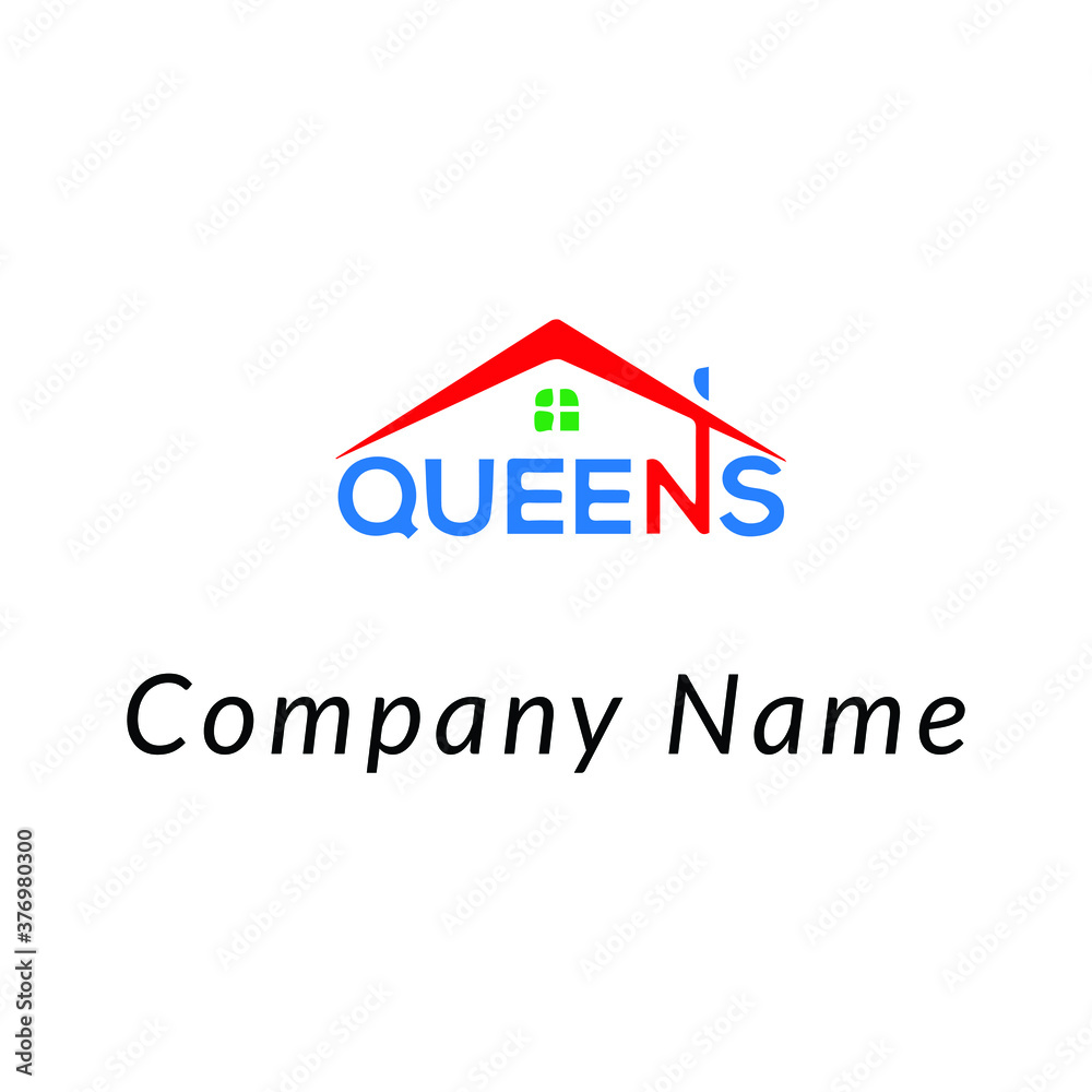 Fototapeta premium real estate logo