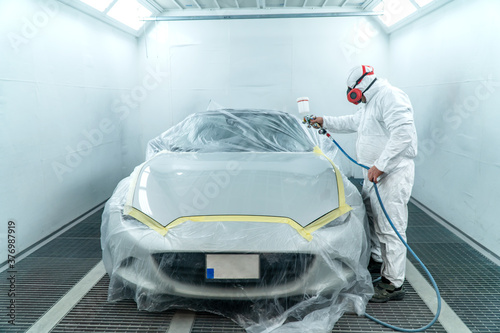 Slika na platnu Automobile painting