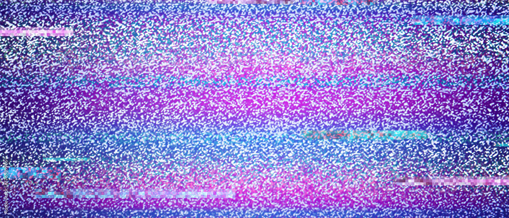 TV glitchy noise background
