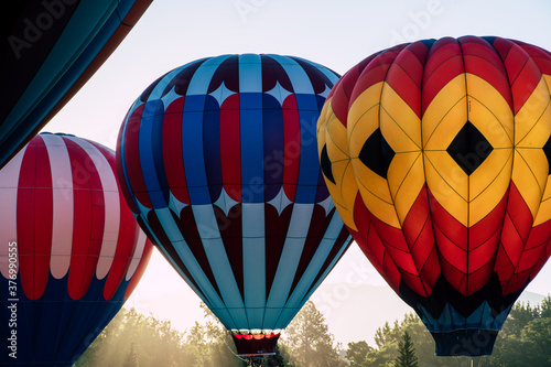 Fotografie Hot Air Balloons in Summer