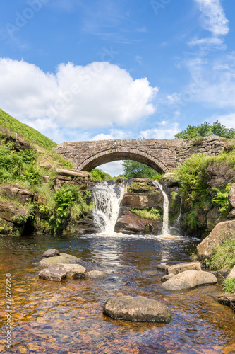 Three Shire Heads (also known as Three Shires Head) is the point on Axe Edge Moor where Cheshire, Derbyshire and Staffordshire meet. It is on the River Dane, which marks the Cheshire border  