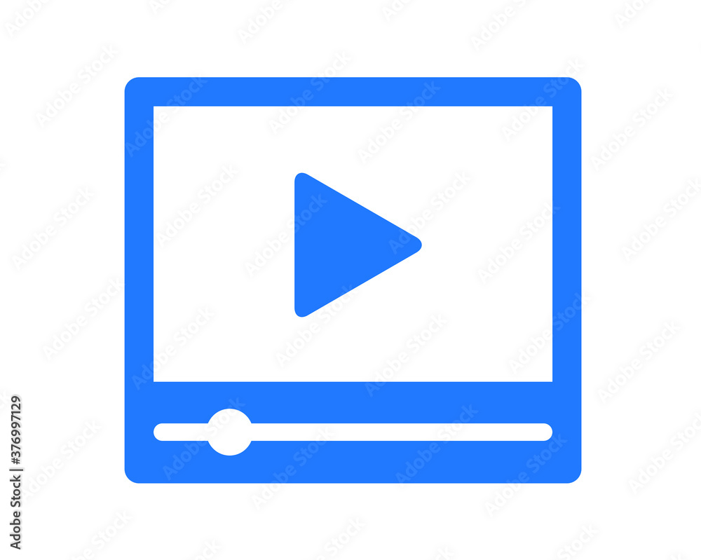 video player icon, play video on website icon video player icon, play video on website icon