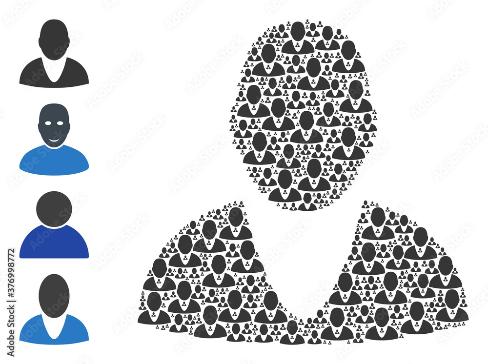 Vector user composition is created of random self user icons. Recursion composition of user. Some other icons are present in this vector. Vector user composition is created of random self user icons. Recursion composition of user. Some other icons are present in this vector.