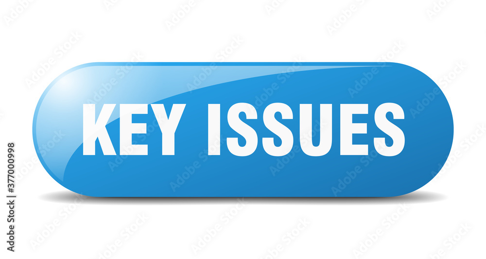 key issues button. sticker. banner. rounded glass sign key issues button. sticker. banner. rounded glass sign