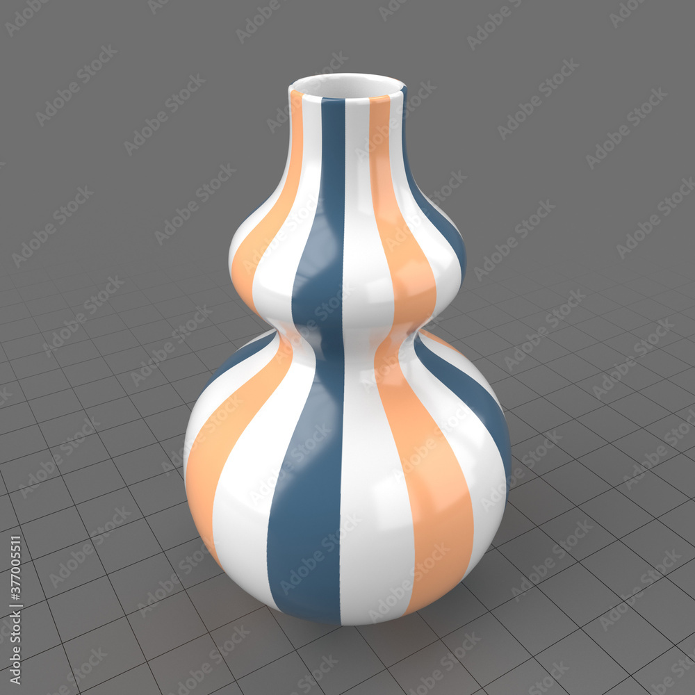 Modern vase 1 Stock 3D asset | Adobe Stock, image size:1000x1000