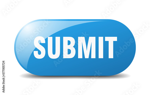 submit button. sticker. banner. rounded glass sign