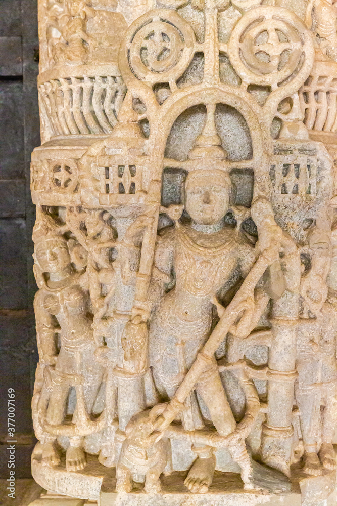 Ranakpur, Jain, Temple, Rajasthan, India
