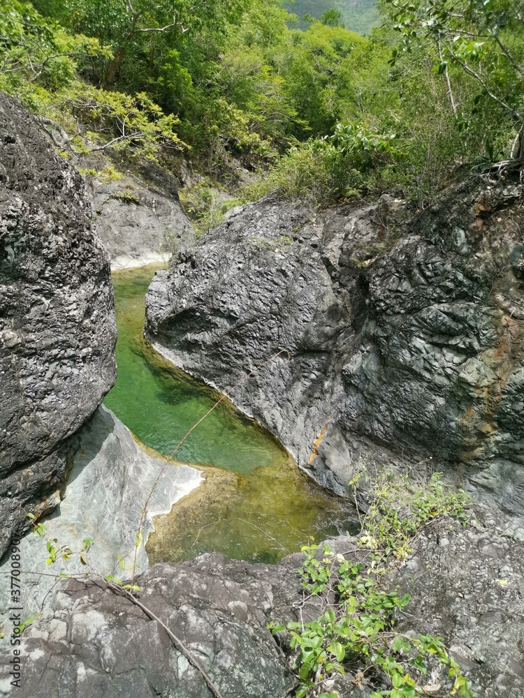 Obraz premium waterfall in the mountains