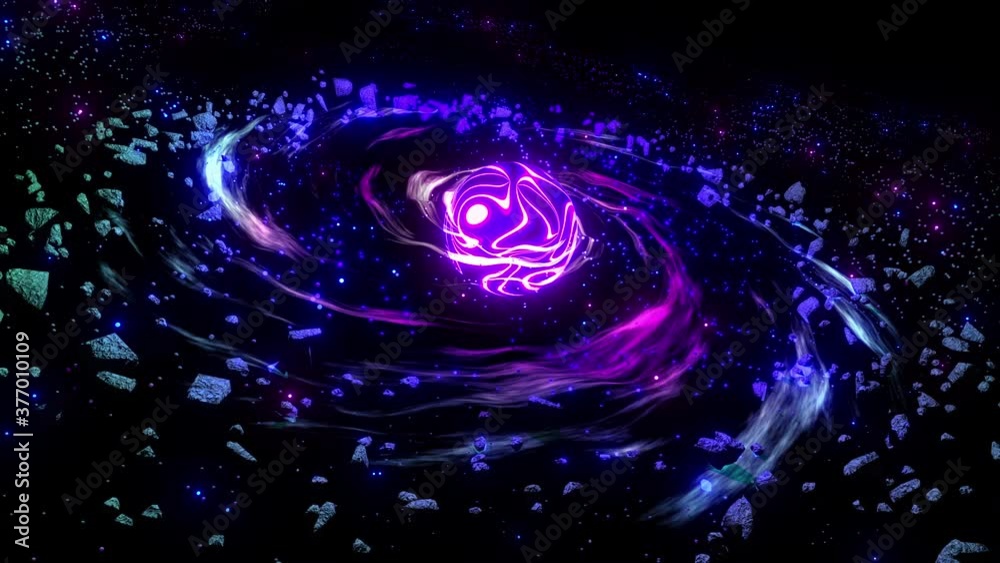 spiral galaxy in a black background spiral galaxy in a black background