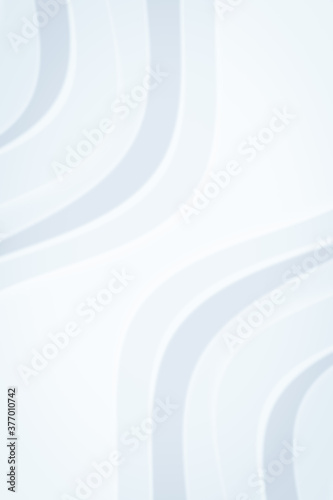 Wavy paper cut background. Blur. Abstract curved wave with blur effect for your design. Illustration with curves lines. © flexelf
