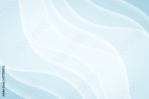 Wavy paper cut background. Blur. Abstract curved wave with blur effect for your design. Illustration with curves lines.