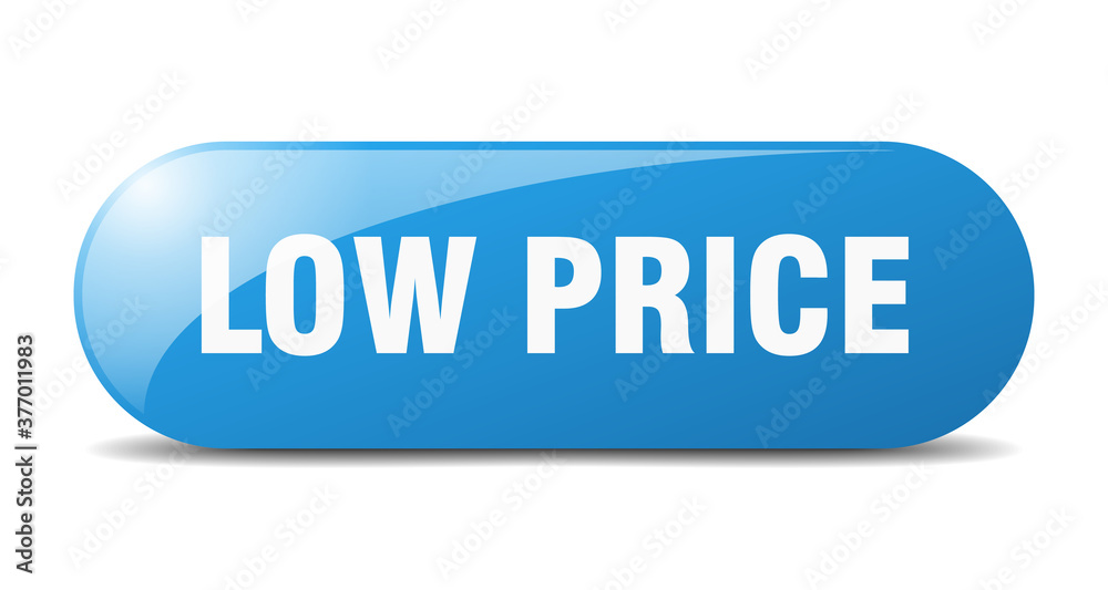 low price button. sticker. banner. rounded glass sign low price button. sticker. banner. rounded glass sign