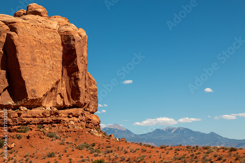 Arches National Park in Moab  Utah