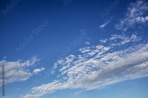 blue sky with clouds © ric