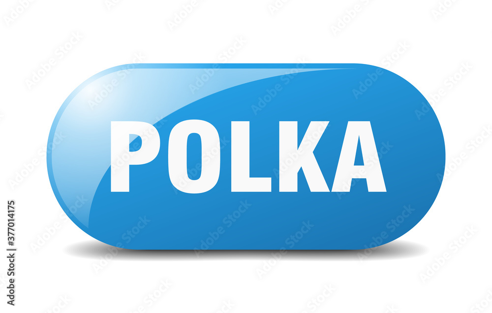 polka button. sticker. banner. rounded glass sign polka button. sticker. banner. rounded glass sign