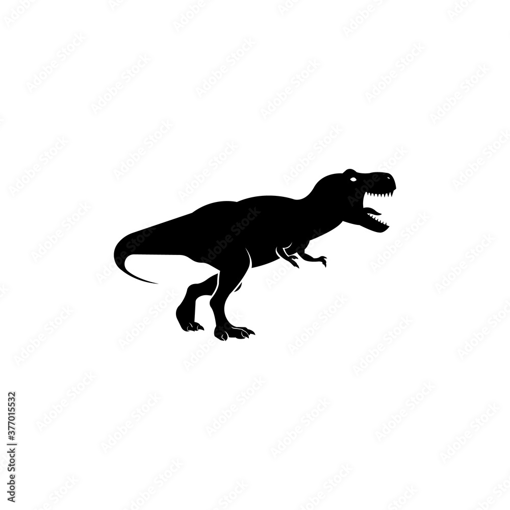 T-rex sillhouette.