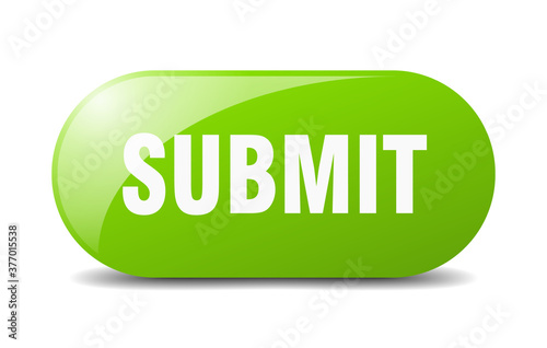 submit button. sticker. banner. rounded glass sign