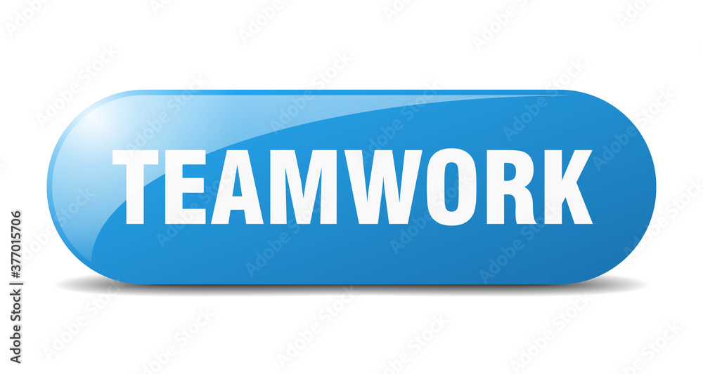 teamwork button. sticker. banner. rounded glass sign teamwork button. sticker. banner. rounded glass sign