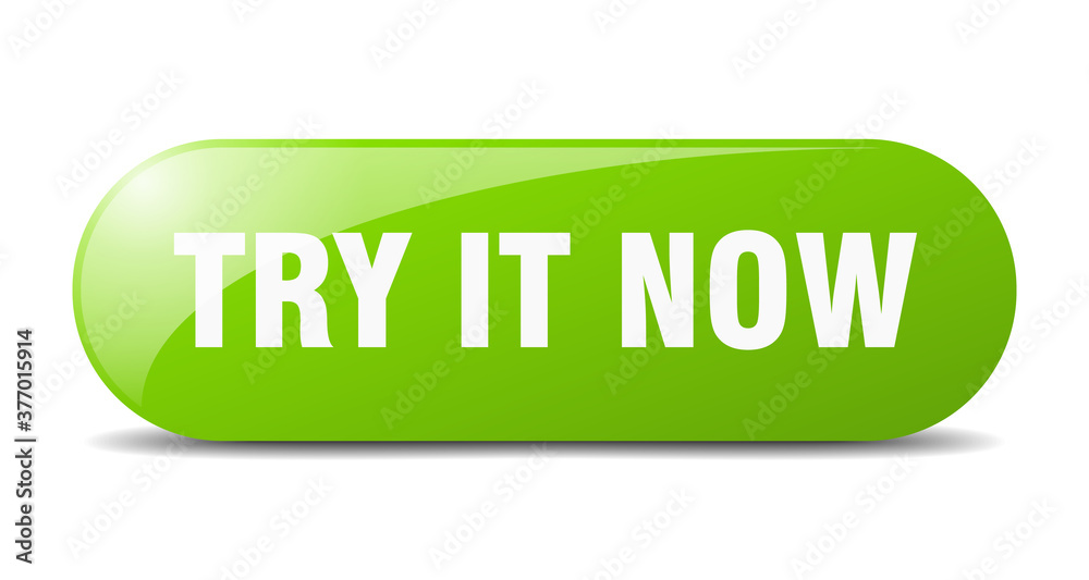 try it now button. sticker. banner. rounded glass sign try it now button. sticker. banner. rounded glass sign