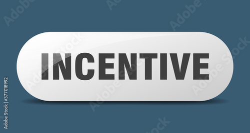 incentive button. sticker. banner. rounded glass sign