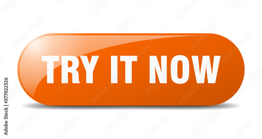 try it now button. sticker. banner. rounded glass sign try it now button. sticker. banner. rounded glass sign