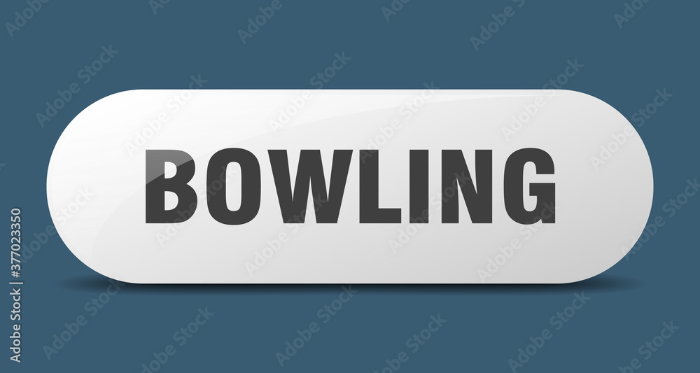 bowling button. sticker. banner. rounded glass sign bowling button. sticker. banner. rounded glass sign