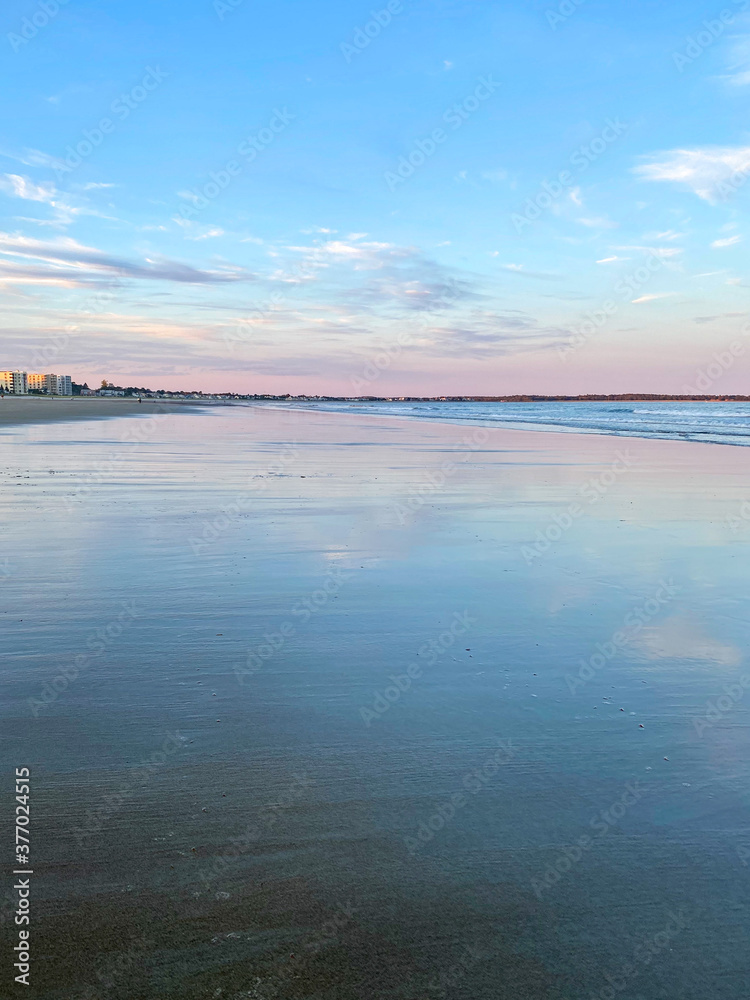 Sunset on Old Orchard beach