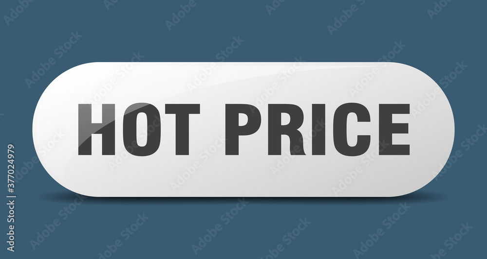 hot price button. sticker. banner. rounded glass sign hot price button. sticker. banner. rounded glass sign