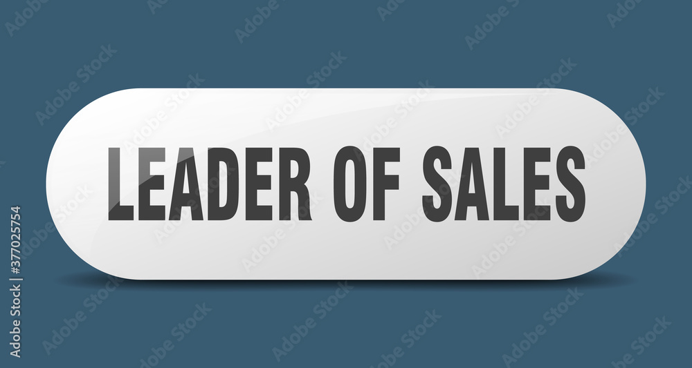 leader of sales button. sticker. banner. rounded glass sign leader of sales button. sticker. banner. rounded glass sign