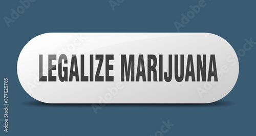 legalize marijuana button. sticker. banner. rounded glass sign