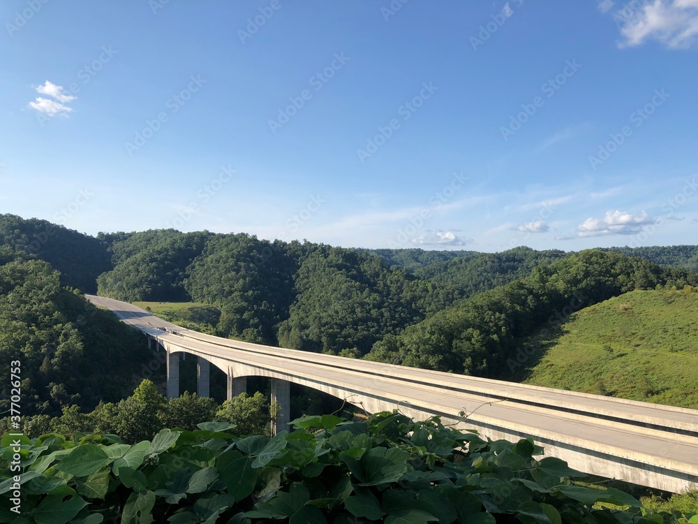 Obraz premium Coalfields Expressway - Buchanan County, VA