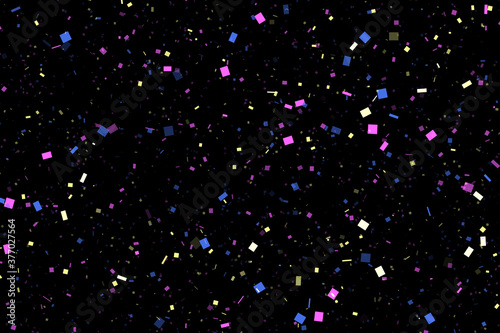 confetti fly color paper