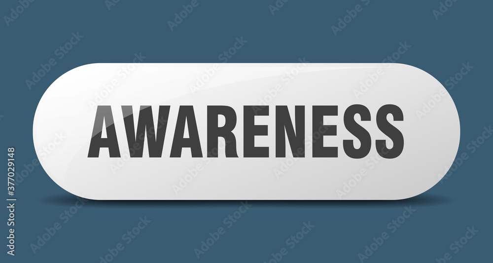 awareness button. sticker. banner. rounded glass sign
