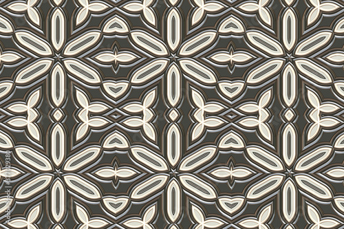convoluted snowflake futuristic art