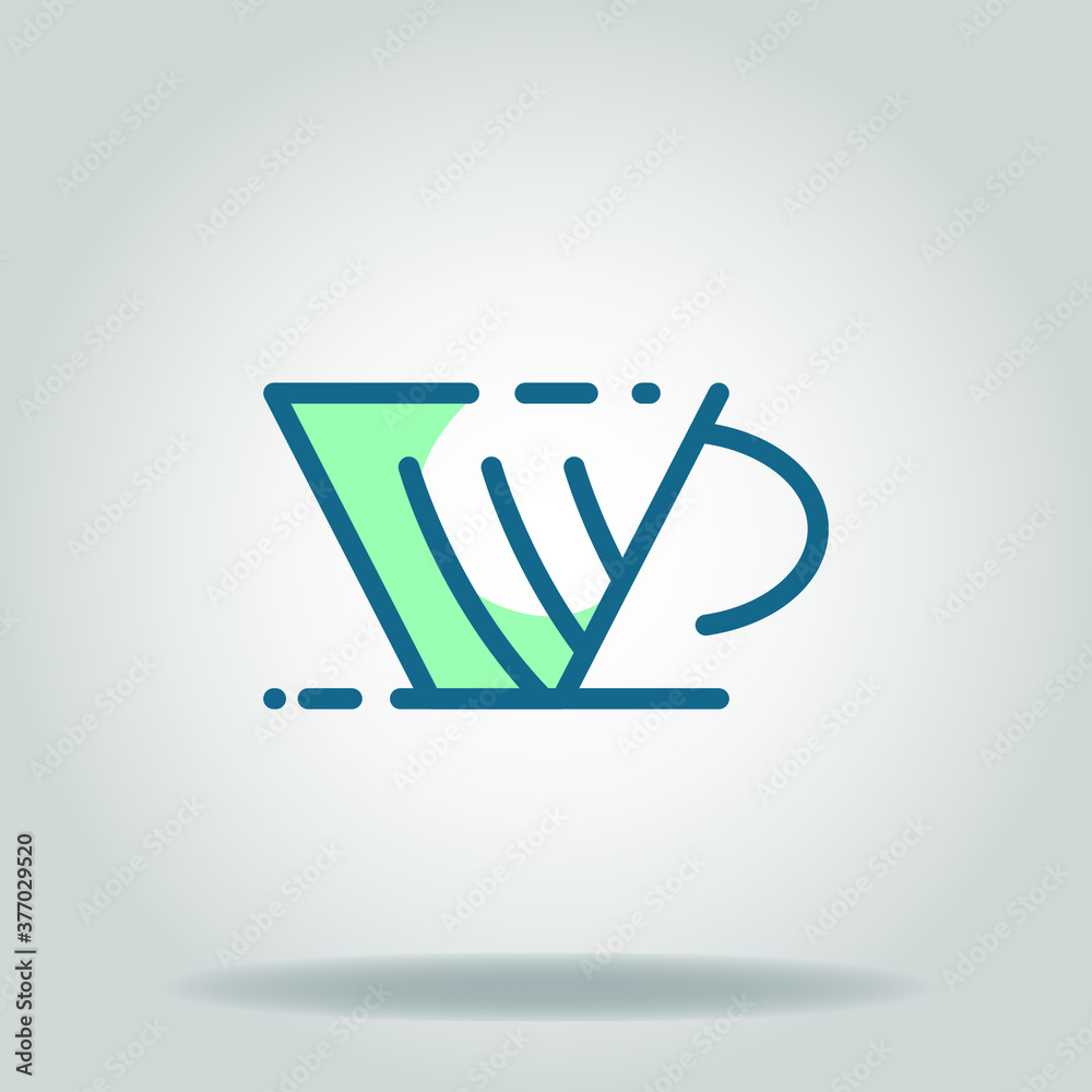 coffe maker icon or logo in twotone
coffe maker icon or logo in twotone