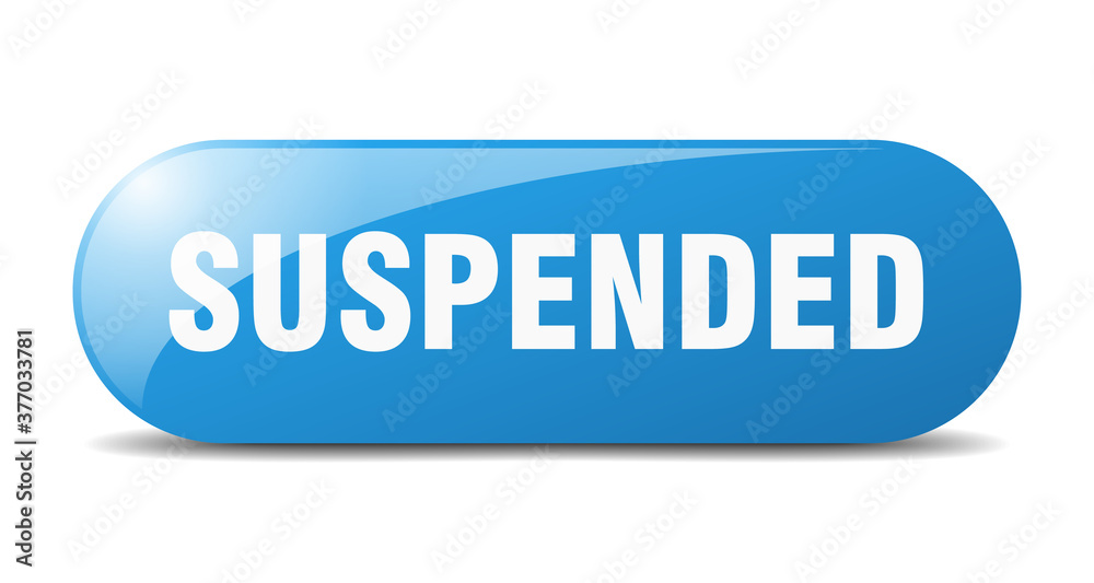 suspended button. sticker. banner. rounded glass sign suspended button. sticker. banner. rounded glass sign
