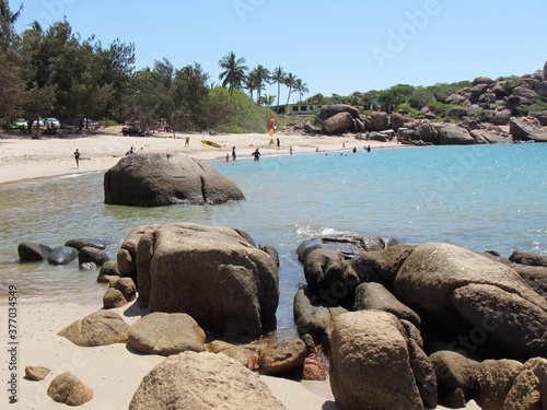 Horsheshoe Bay beach Bowen Queensland Australia