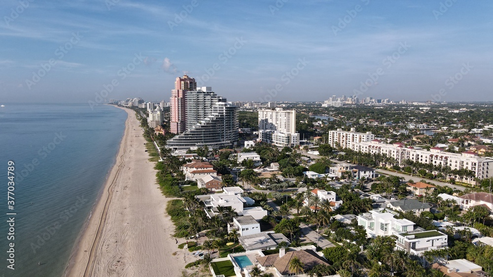 Obraz premium Fort Lauderdale Overview / aerial shot