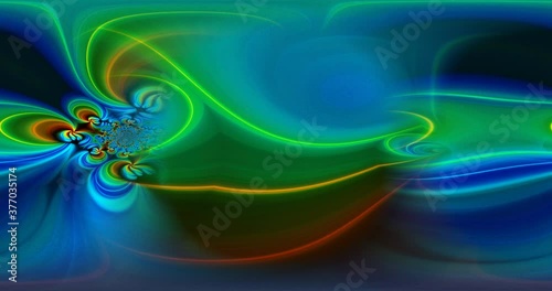 4k 3D animation of rows of colorful multi-colored stripes. The motion background of the geometric pattern. 3D - rendering
