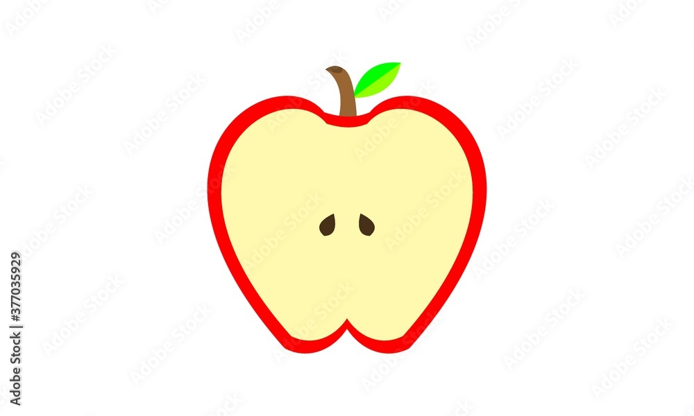 Obraz premium apple vector
