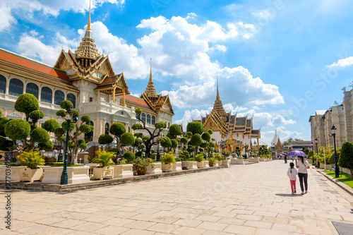 Chakri Maha Prasat The Grand Palace Major sights Landmark and attractions of Bangkok Thailand