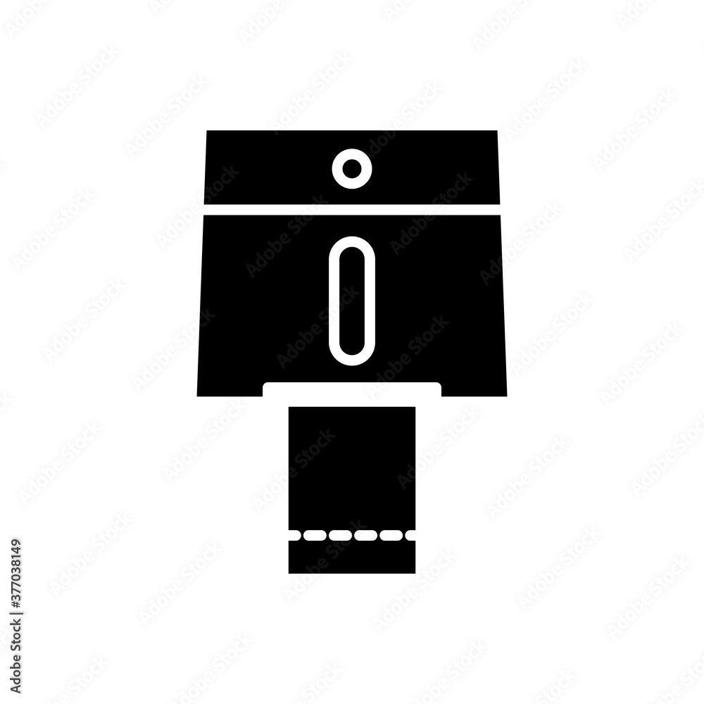 Toilet tissue roll icon with outline style vector for your web design, logo, UI. illustration Toilet tissue roll icon with outline style vector for your web design, logo, UI. illustration
