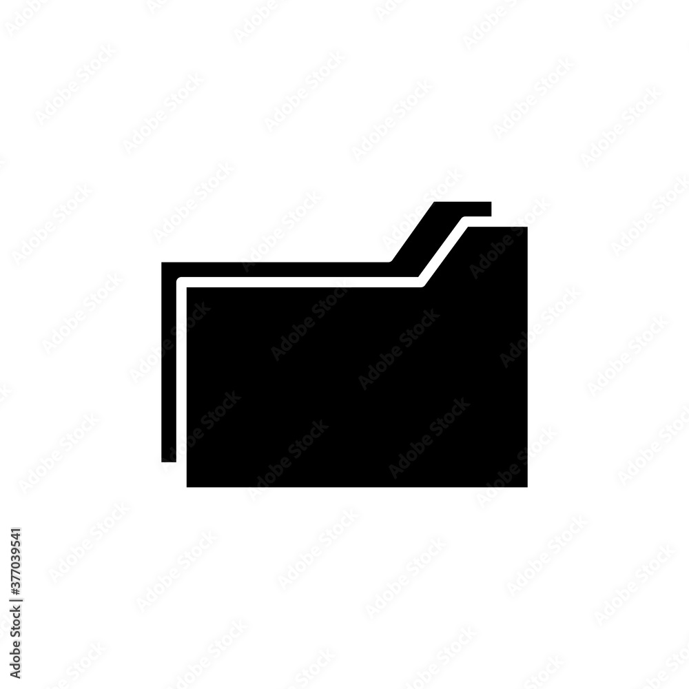 folder icon glyph style for your web design, logo, UI. illustration folder icon glyph style for your web design, logo, UI. illustration