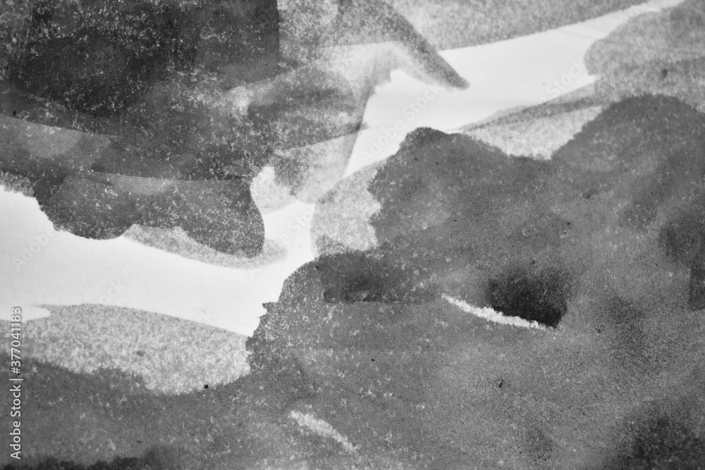 Background splash black on paper. Creative abstract art from ink and Alcohol ink colors. Marble texture. Oil painting on canvas. Hand oil painting. Color texture. Fragment of artwork. Spots of paint.