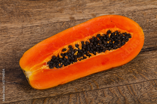 Tasty delicous ripe fruit Papaya